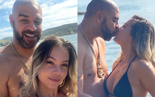 Adriano chia tay bạn gái 21 tuổi Adriano chia tay bạn gái 21 tuổi