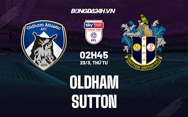 Oldham vs Sutton