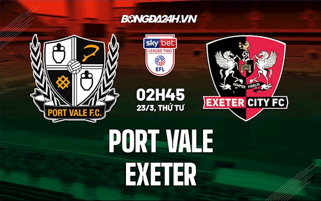 Port Vale vs Exeter