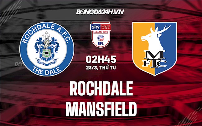 Rochdale vs Mansfield