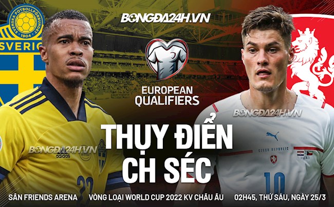 Thụy Điển vs Séc Thụy Điển vs Séc