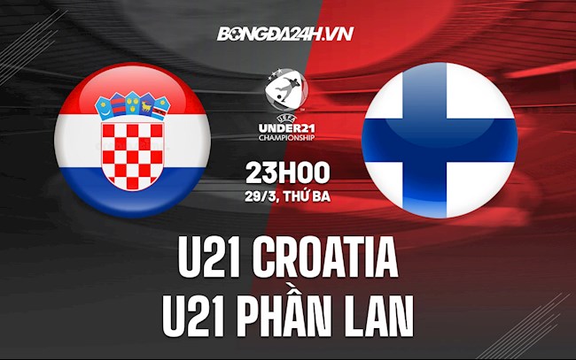 U21 Croatia vs U21 Phần Lan