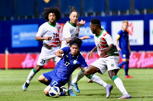ĐT Thái Lan giành chiến thắng 1-0 trước Suriname