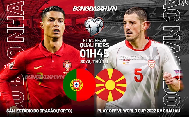 Bồ Đào Nha vs Bắc Macedonia (VL World Cup 2022)