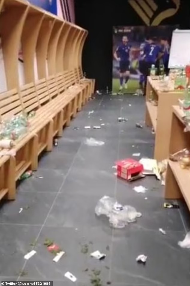 Bonucci lên tiếng xin lỗi vì vụ xả rác ngập ngụa phòng thay đồ hình ảnh Bonucci lên tiếng xin lỗi vì vụ xả rác ngập ngụa phòng thay đồ hình ảnh