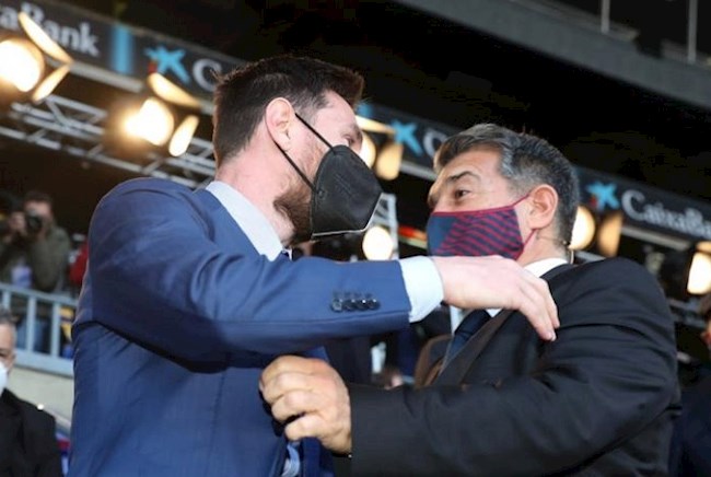 Messi không thể trở lại Barca vì Chủ tịch Joao Laporta?