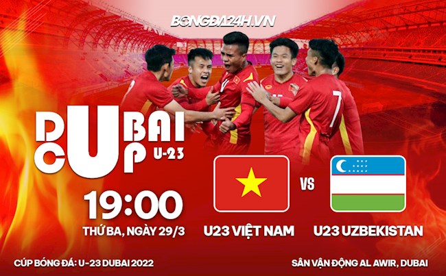 U23 Việt Nam kết thúc Dubai Cup 2022 bằng thất bại trước U23 Uzbekistan
