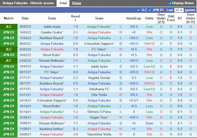 Avispa Fukuoka vs Sagan Tosu
