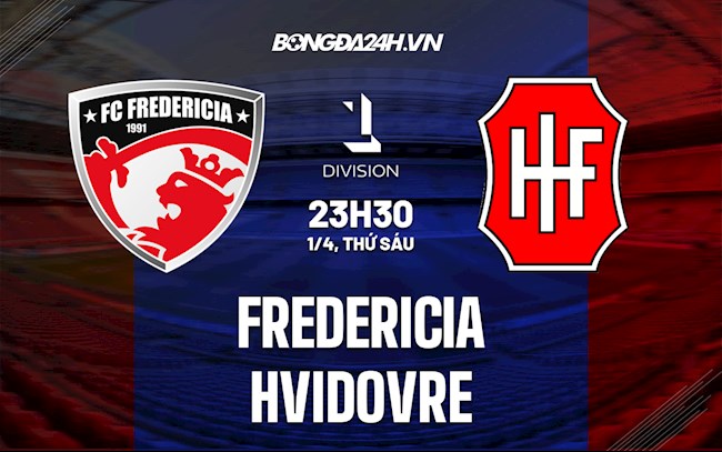 Nhận định,  Fredericia vs Hvidovre 23h30 ngày 1/4 (Hạng 2 Đan Mạch 2021/22)