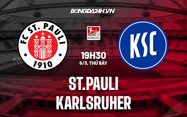 Soi kèo St.Pauli vs Karlsruher Hạng 2 Đức