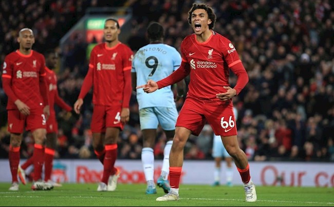 Điểm nhấn Liverpool 1-0 West Ham: Alexander-Arnold chạm đỉnh cao mới