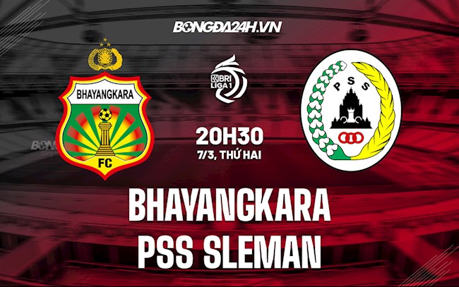 Nhận định Bhayangkara vs PSS Sleman 20h30 ngày 7/3 (VĐQG Indonesia 2021/22)