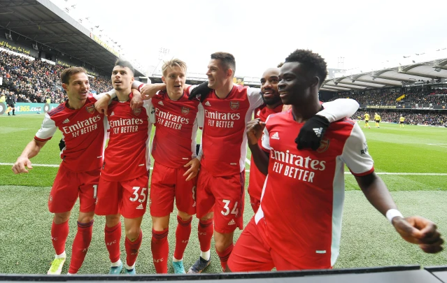 Saka đang chơi tốt ở Arsenal