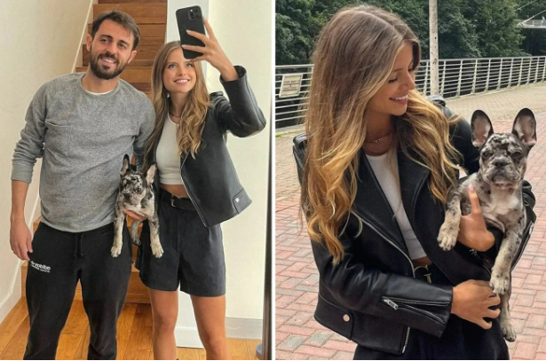 Cún cưng của Bernardo Silva trùng với tên của John Stones Cún cưng của Bernardo Silva trùng với tên của John Stones