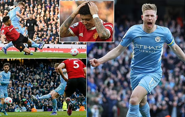 Điểm nhấn Man City vs MU