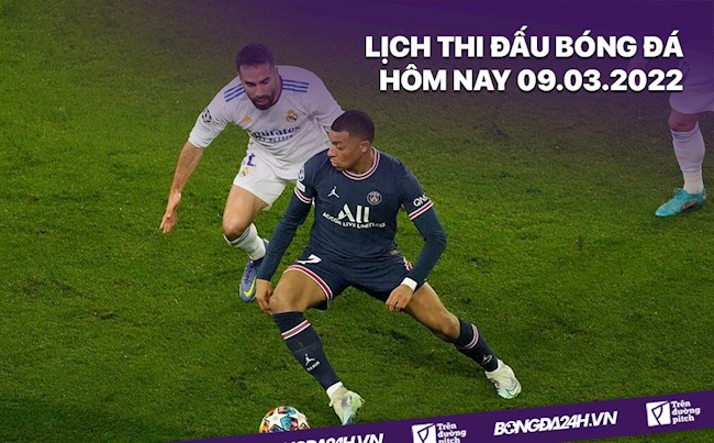 LỊCH THI ĐẤU BÓNG ĐÁ HÔM NAY 932022 Real Madrid vs PSG hình ảnh