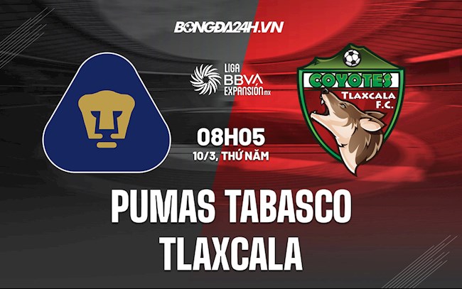 Soi kèo Pumas Tabasco vs Tlaxcala Hạng 2 Mexico