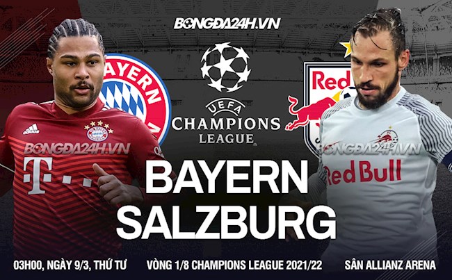 Bayern Munich 7-1 (8-2) Salzburg: Chiến thắng "đại hủy diệt" đưa "Hùm xám" vào tứ kết Champions League kết quả bayern munich