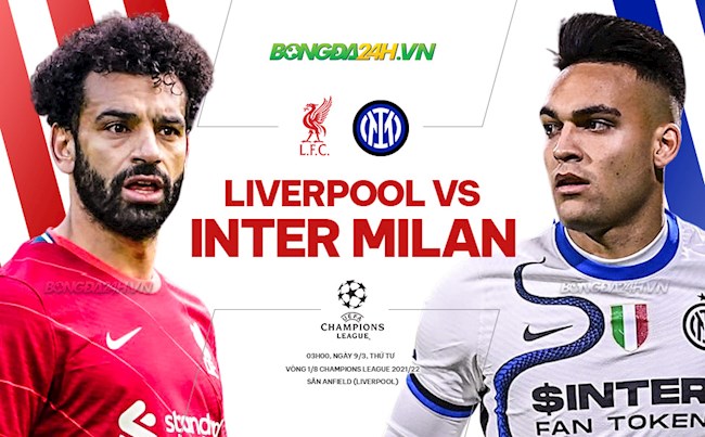 Trực tiếp bóng đá Liverpool vs Inter Milan
