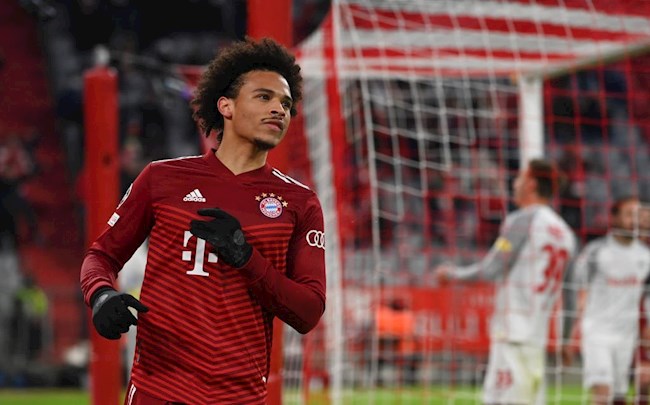 Leroy Sane là người ấn định thắng lợi 7-1 cho Bayern Leroy Sane là người ấn định thắng lợi 7-1 cho Bayern