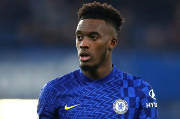 Callum HudsonOdoi thi dau o World Cup 2022 trong mau ao Ghana