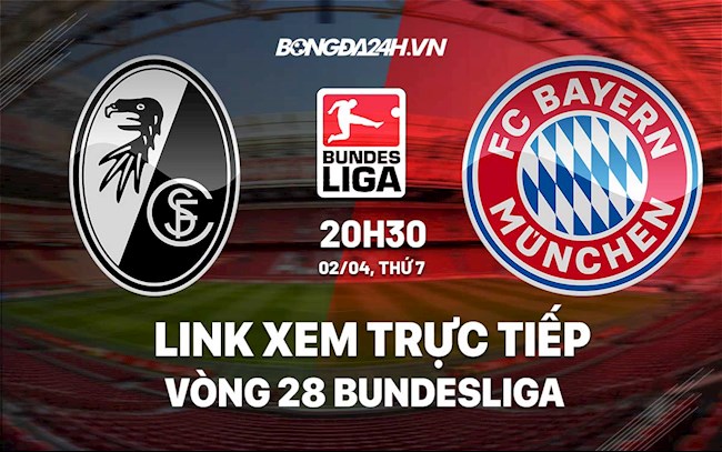 Link xem trực tiếp Freiburg vs Bayern vòng 28 Bundesliga 2022 ở đâu?