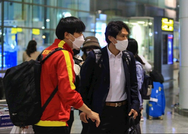 Tân HLV Hàn Quốc cùng U23 Việt Nam đã trở về nước sau Dubai Cup 2022