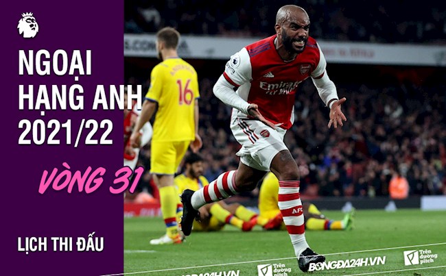 Lịch thi đấu vòng 31 Ngoại hạng Anh 20212022 - LTD BD Anh hình ảnh