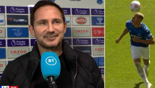 Frank Lampard lên tiếng về pha biểu diễn của Richarlison trước MU