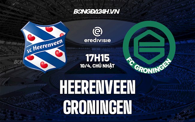 Nhận định Heerenveen vs Groningen 17h15 ngày 10/4 (VĐQG Hà Lan 2021/22)