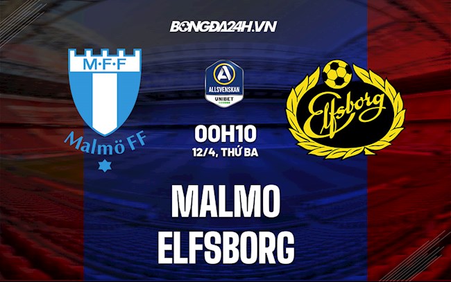Nhận định,  Malmo vs Elfsborg 0h10 ngày 12/4 (VĐQG Thụy Điển 2022)