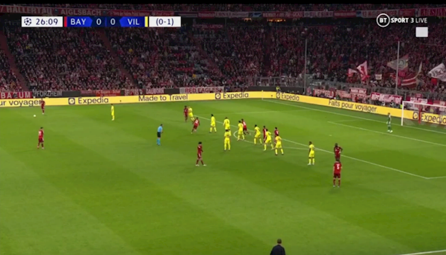 Villarreal khiến 7 cầu thủ Bayern việt vị nhờ chiến thuật của Unai Emery