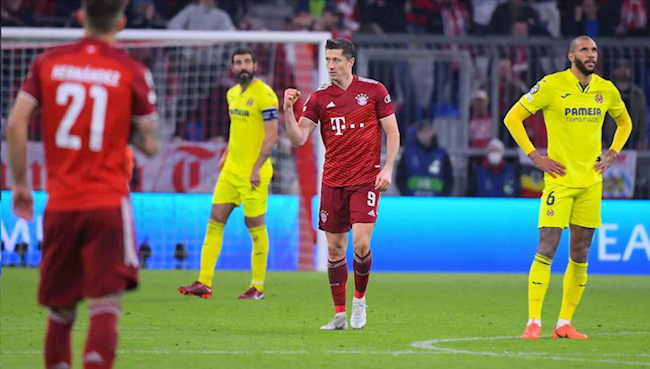 Lewandowski mở tỷ số của trận đấu