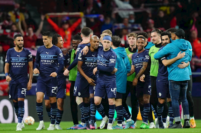 Man City vào bán kết C1 mùa này Man City vào bán kết C1 mùa này