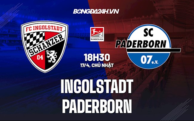 Nhận định Ingolstadt vs Paderborn 18h30 ngày 17/4 (Hạng 2 Đức 2021/22)