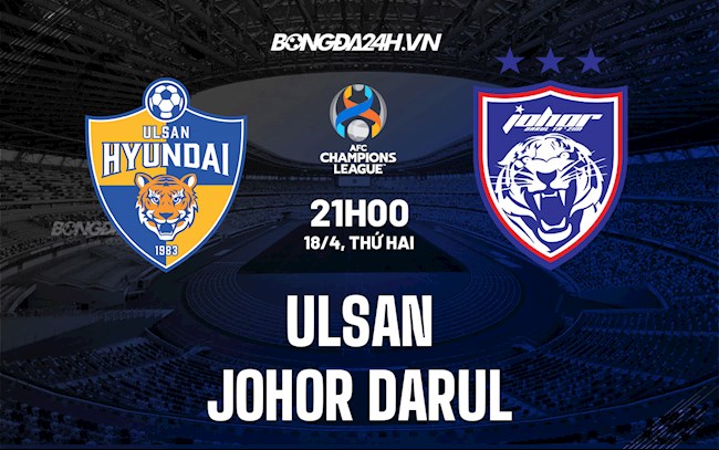 Ulsan vs Johor Darul
