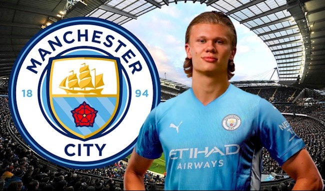 Ảnh chế Haaland sang Man City