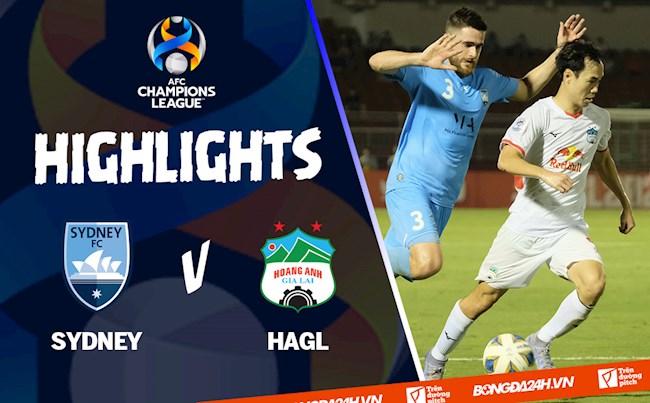 Video tổng hợp: Sydney 1-1 HAGL (AFC Champions League 2022)