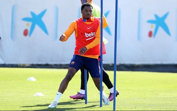 Barca nhận tin cực vui từ Ansu Fati