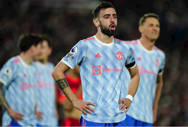 Bruno Fernandes nói về trận thua Liverpool