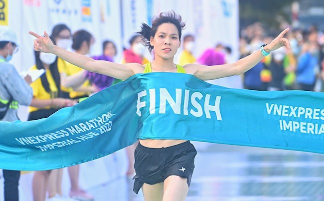 VĐV điền kinh Phạm Thị Huệ