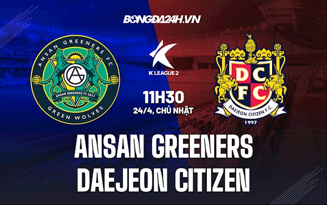 Ansan Greeners vs Daejeon Citizen