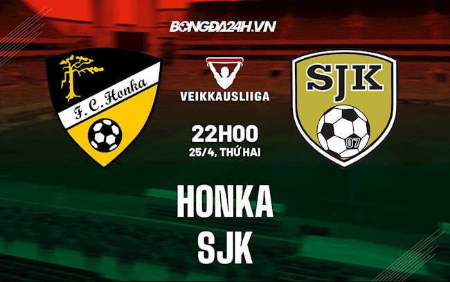 Nhận định,  Honka vs SJK 22h00 ngày 25/4 (VĐQG Phần Lan 2022)