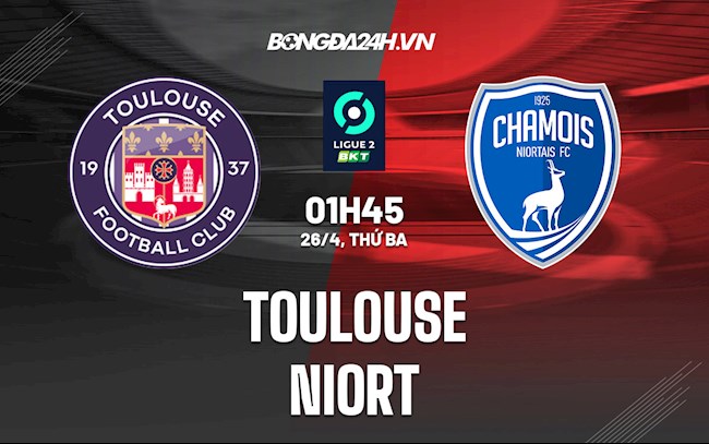 Nhận định soi kèo Toulouse vs Niort Hạng 2 Pháp 202122 hình ảnh