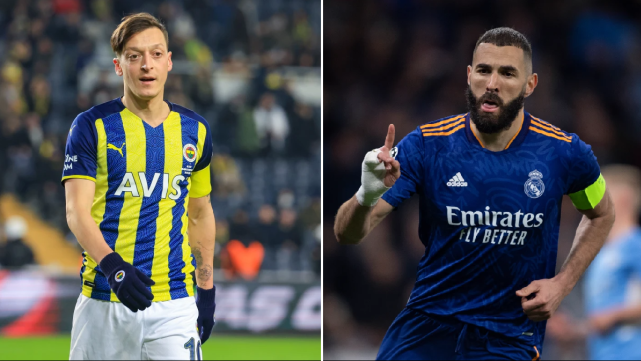 Mesut Ozil gửi tin nhắn cho Karim Benzema