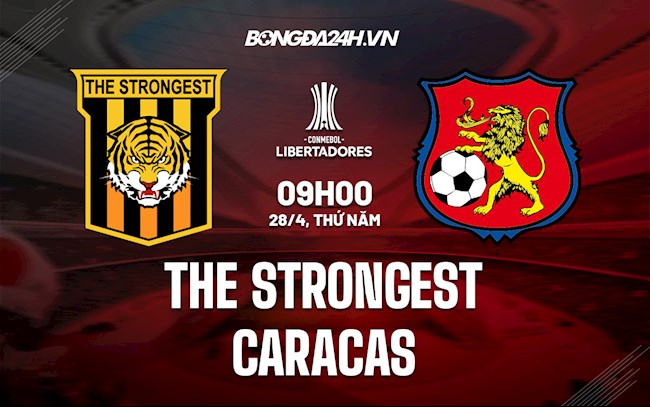Nhận định bóng đá The Strongest vs Caracas 9h00 ngày 28/4 (Copa Libertadores 2022)