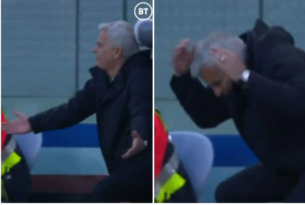 Jose Mourinho ôm đầu đau đớn sau chiến thắng của Roma trước Sampdoria