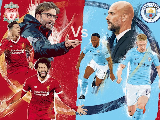 Man City và Liverpool cạnh tranh khốc liệt cho chức vô địch