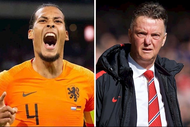 Van Dijk bất ngờ trước tiết lộ từ HLV Louis Van Gaal