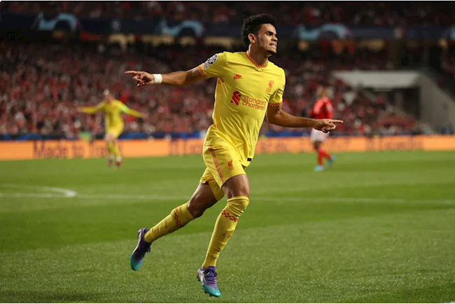 Luis Diaz ấn định chiến thắng 3-1 cho Liverpool